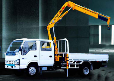 De duurzame Mobiele Vouwende Vrachtwagen articuleerde Boomkraan, de Opgezette Kraan van 3200kg Vrachtwagen
